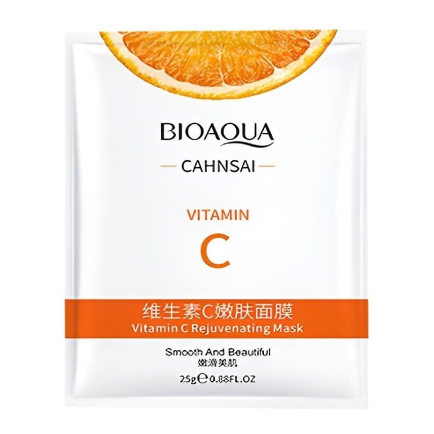 ماسک ورقه ای آبرسان صورت بیوآکوا – Vitamin C