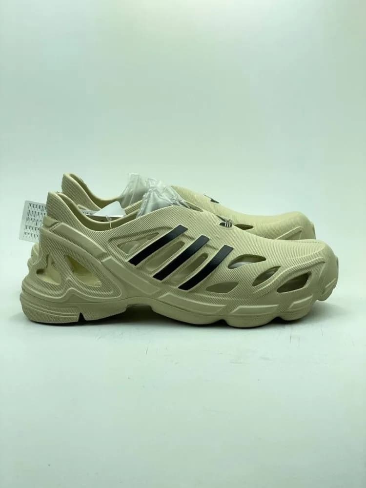 ادیداس ADIDAS تزریق eva ایویا اسلیپر راننیگ بغل سوراخ دار کرم مشکی