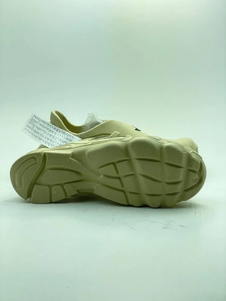 ادیداس ADIDAS تزریق eva ایویا اسلیپر راننیگ بغل سوراخ دار کرم مشکی — تصویر ۳