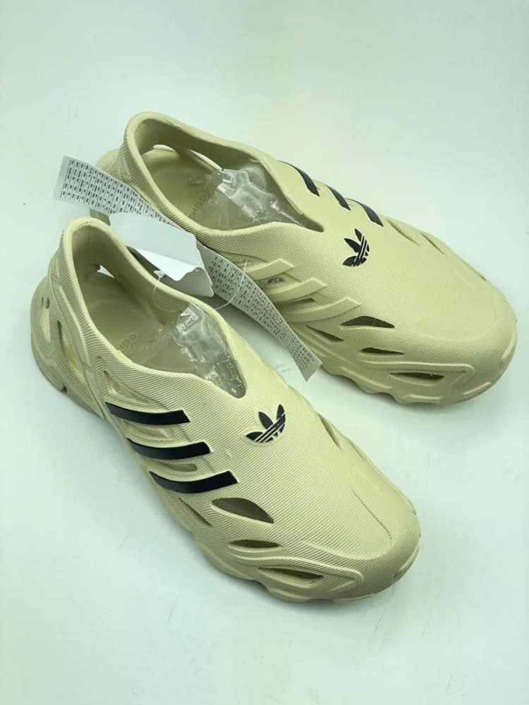 ادیداس ADIDAS تزریق eva ایویا اسلیپر راننیگ بغل سوراخ دار کرم مشکی — تصویر ۵