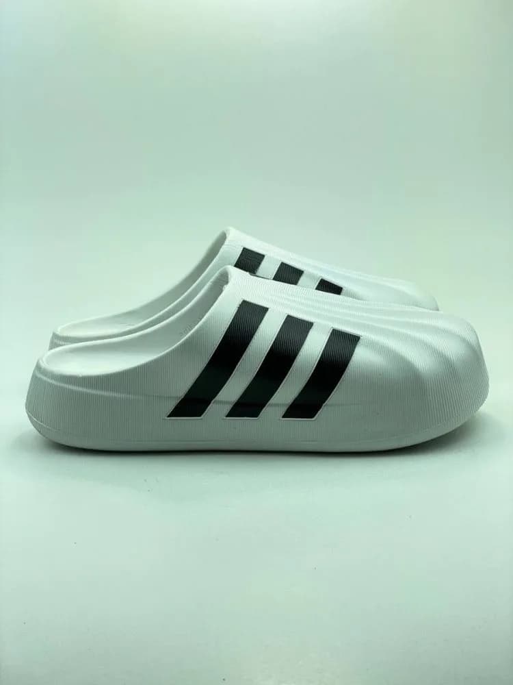 ادیداس ADIDAS تزریق eva ایویا جلو بسته پشت نعلنگی سفید مشکی