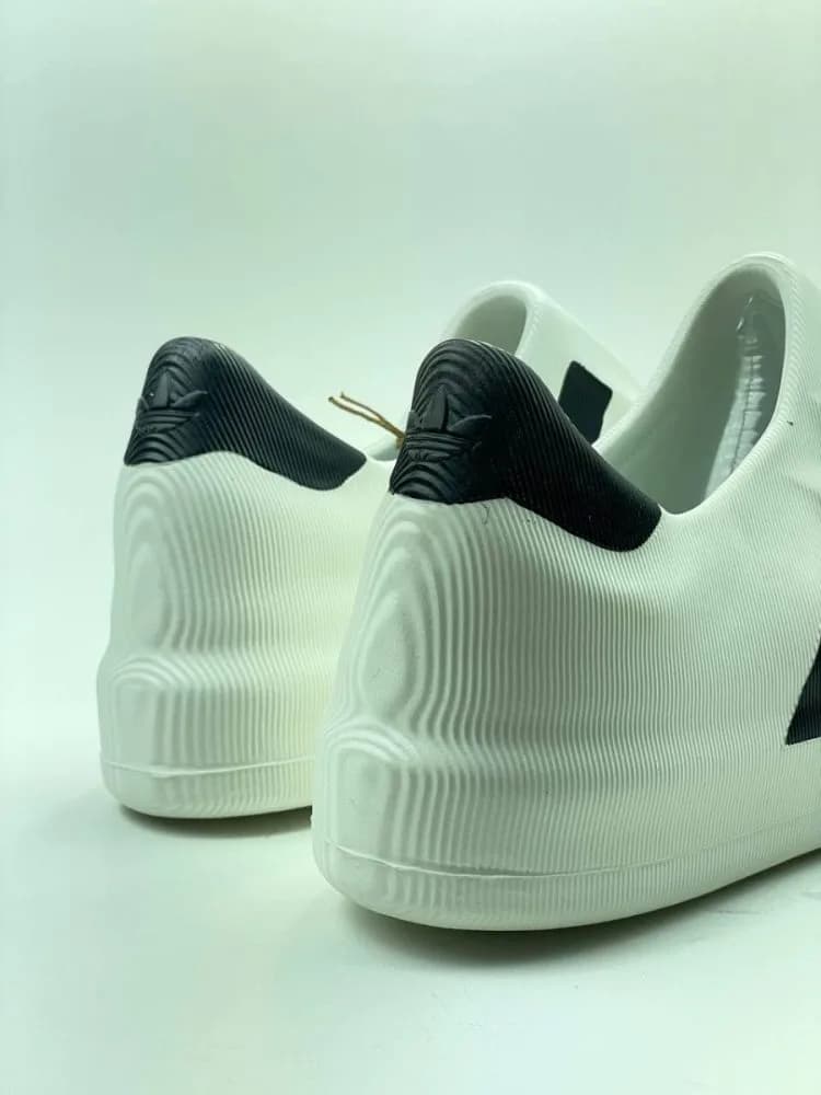 ادیداس ADIDAS تزریق eva ایویا جلو بسته سفید مشکی — تصویر ۴