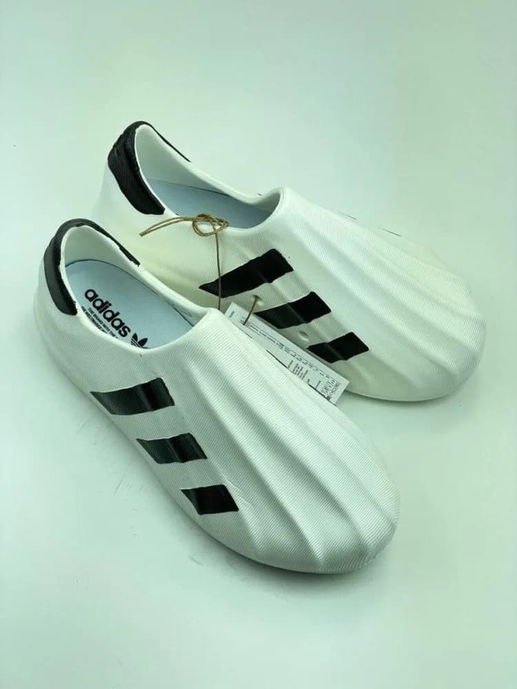 ادیداس ADIDAS تزریق eva ایویا جلو بسته سفید مشکی — تصویر ۵
