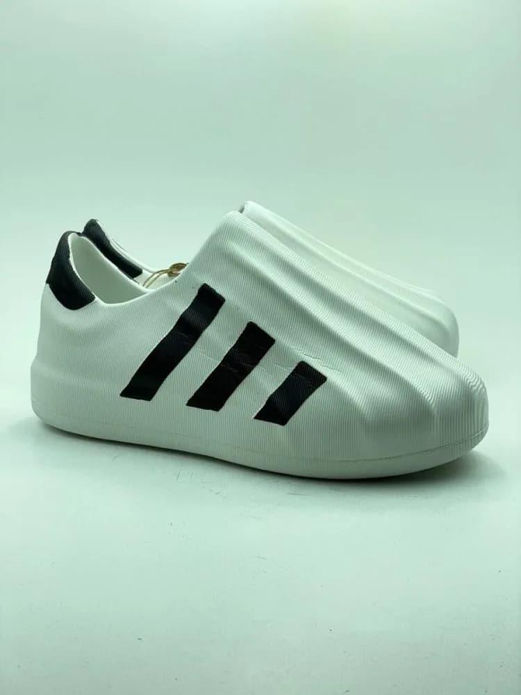 ادیداس ADIDAS تزریق eva ایویا جلو بسته سفید مشکی — تصویر ۶
