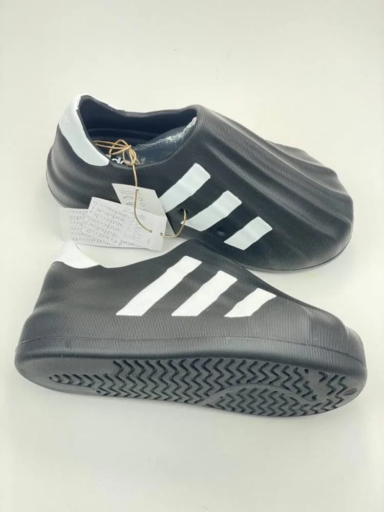 ادیداس ADIDAS تزریق eva ایویا جلو بسته مشکی سفید — تصویر ۲
