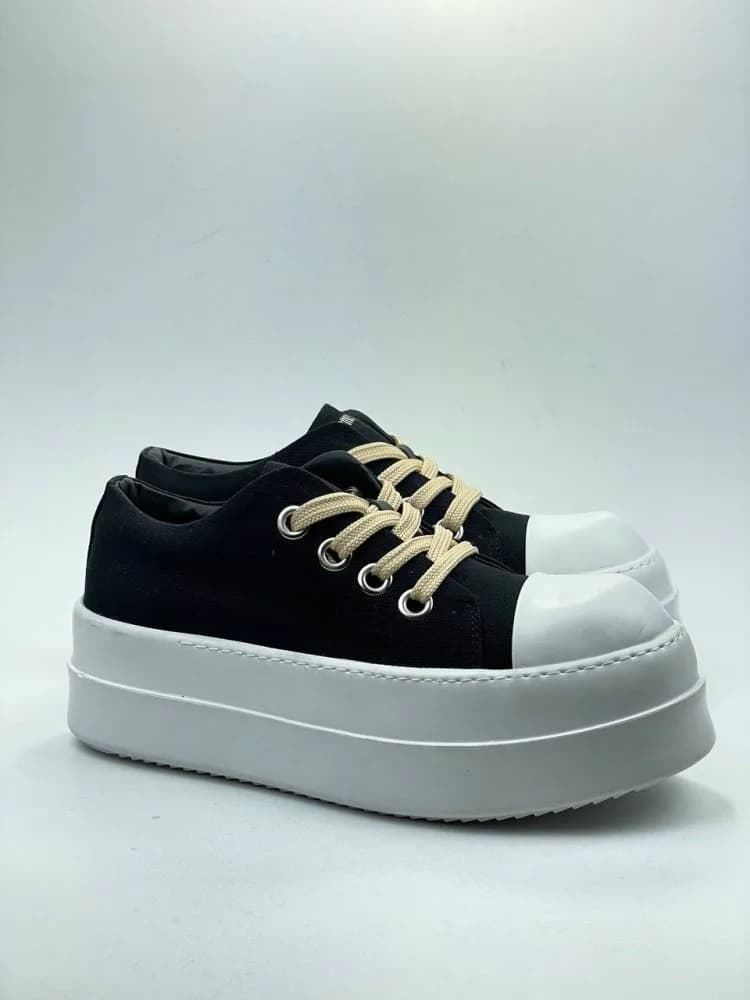ونس ریک اونز RICK OWENS کد 3300 پارچه جودون مشکی — تصویر ۷
