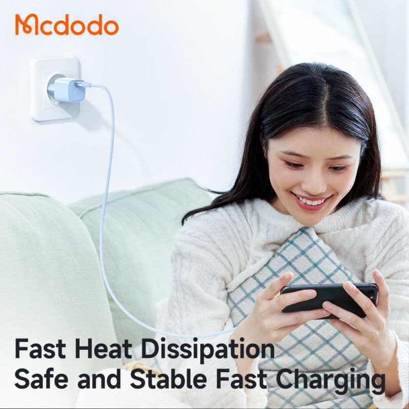 شارژر آداپتور دیواری 20 وات مک دودو مدل MCDODO CH-402 — تصویر ۳