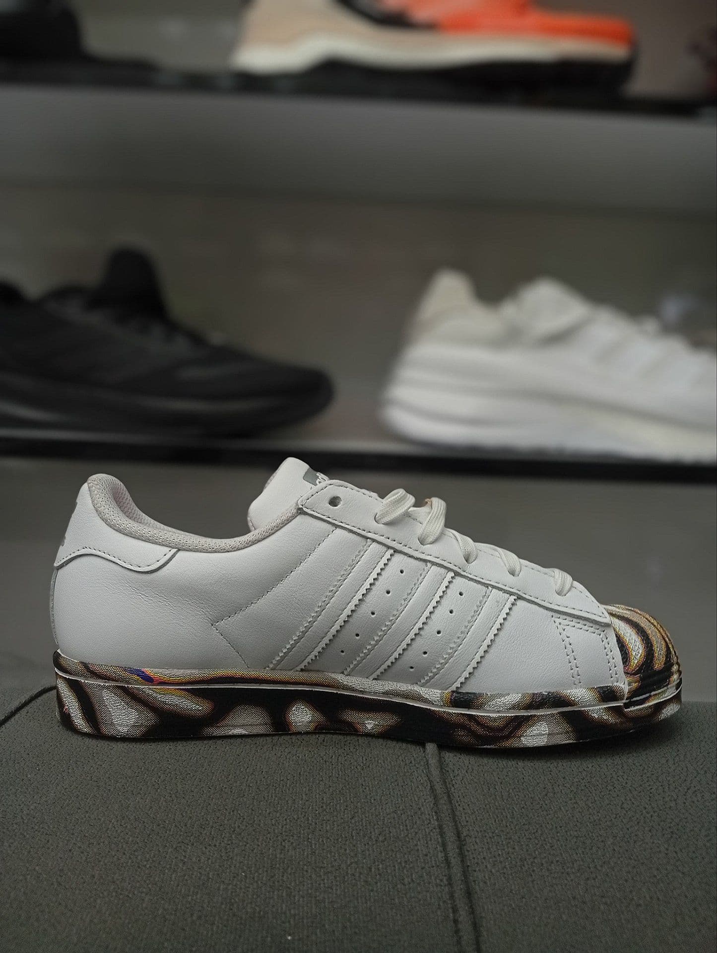 کتونی زنانه adidas مدل Pride Superstar PV — تصویر ۲