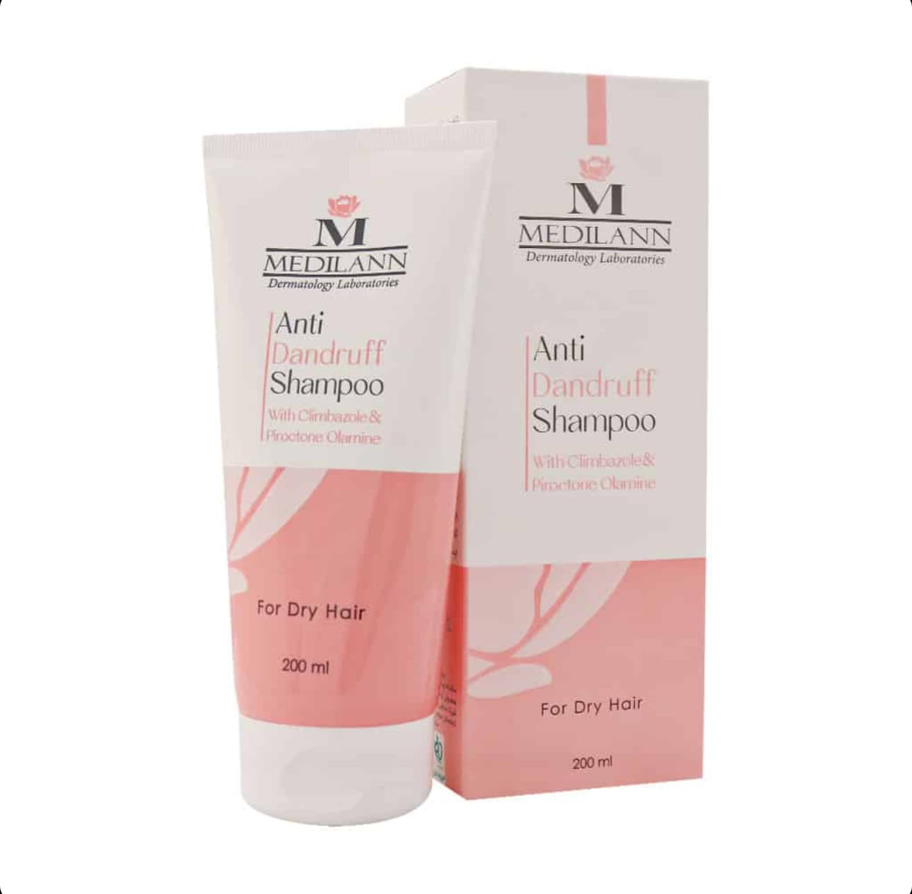 شامپو ضد شوره موهای خشک 200ml مدیلن Medilann