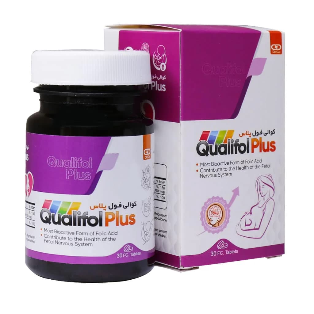 قرص کوالی فول پلاس دکتر گیل 30 عدد (Dr Gil Qualifol Plus)