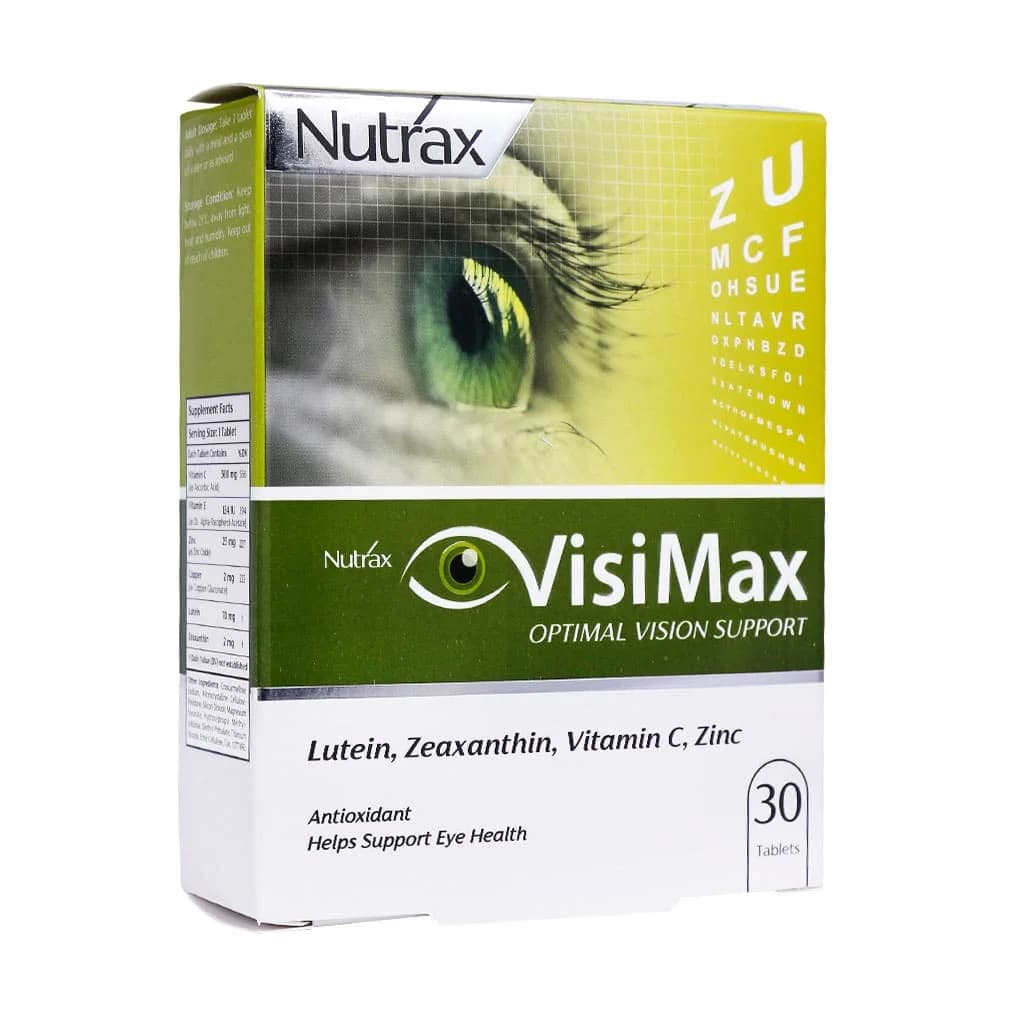 قرص ویزیمکس نوتراکس 30 عدد (Nutrax Visimax)