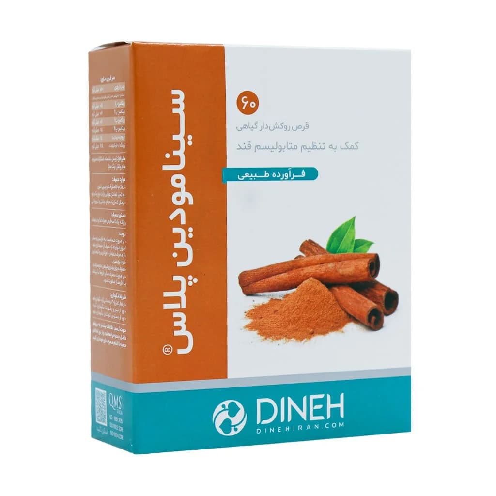 قرص سینامودین پلاس دینه 60 عدد (Dineh Cinnamodin Plus)