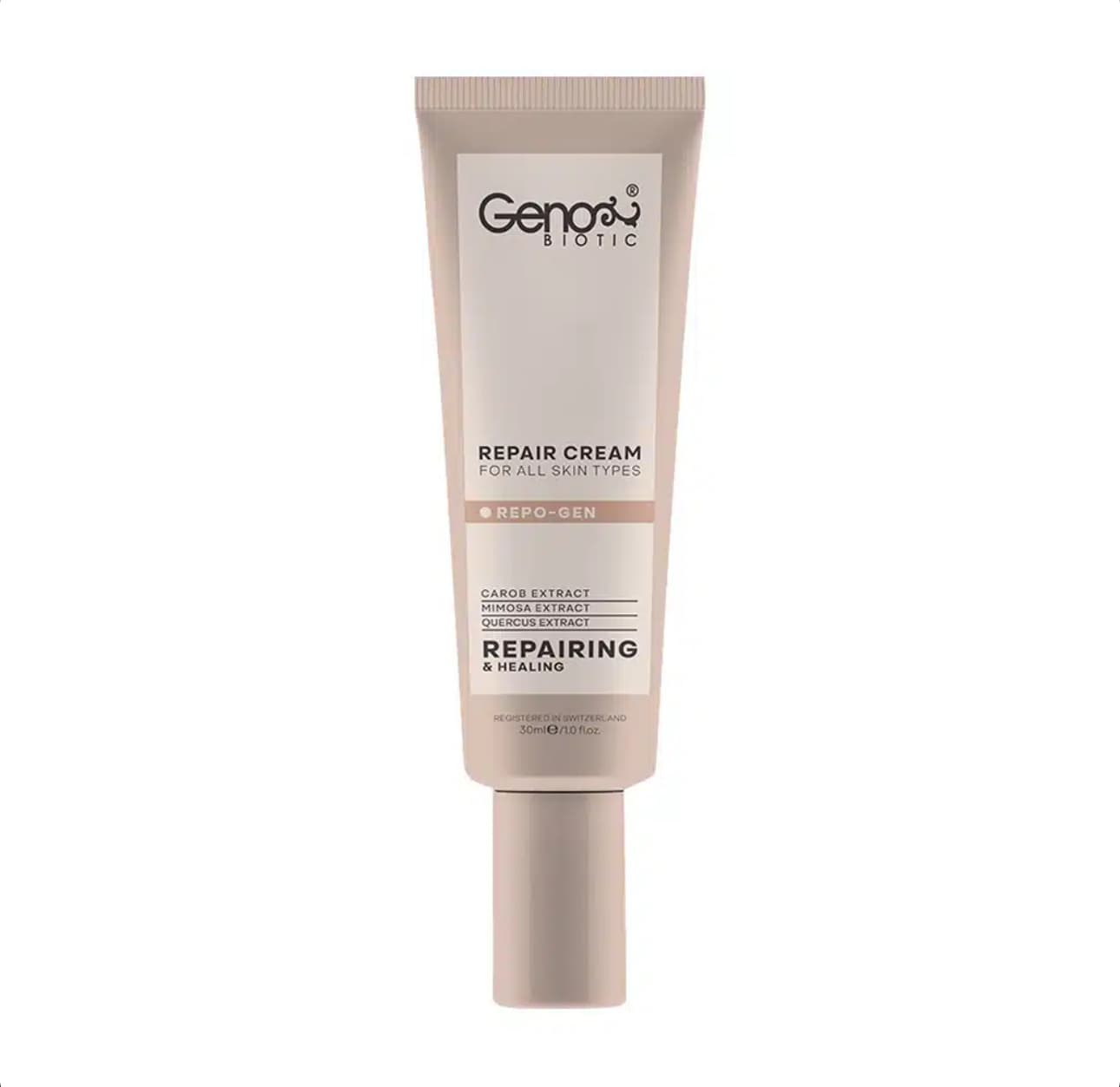 کرم ترمیم کننده پوست 30ml ژنوبایوتیک Genobiotic — تصویر ۳