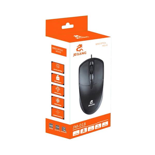 موس سیم دار JEQANG مدل JM-018 — تصویر ۳
