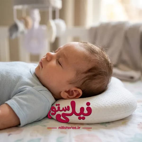 بالش فرم دهی سر نوزاد برند baby like — تصویر ۲