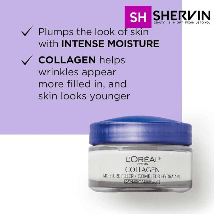کرم آبرسان روز و ضد چروک لورال کلاژن LOreal Collagen — تصویر ۳