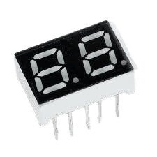 7SEG 2DIG 2281BSR 10*15 سون سگمنت قرمز آند مشترک مالتی پلکس
