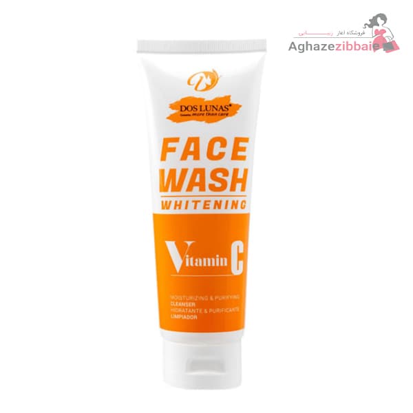 شوینده سفید کننده صورت ویتامین سی داس لوناس Dos Lunas Face Wash