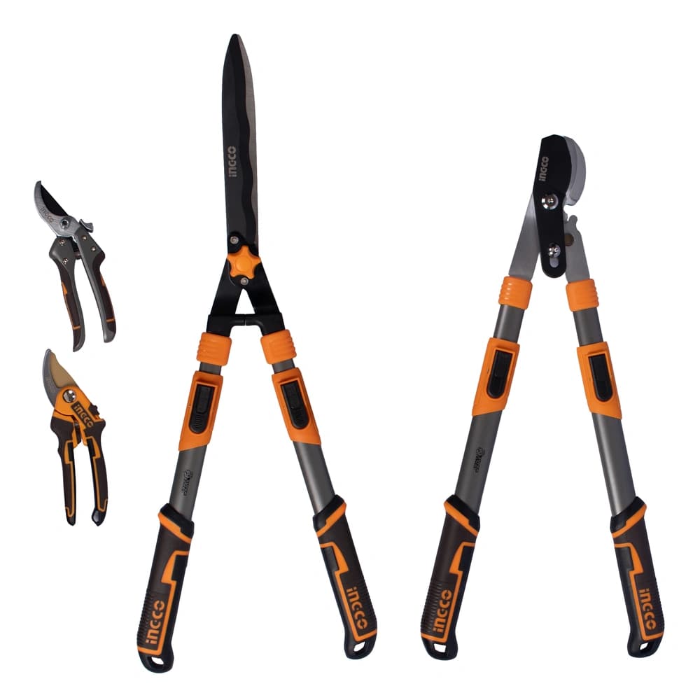 مجموعه 4 عددی قیچی باغبانی اینکو مدل HLT93401 — تصویر ۲