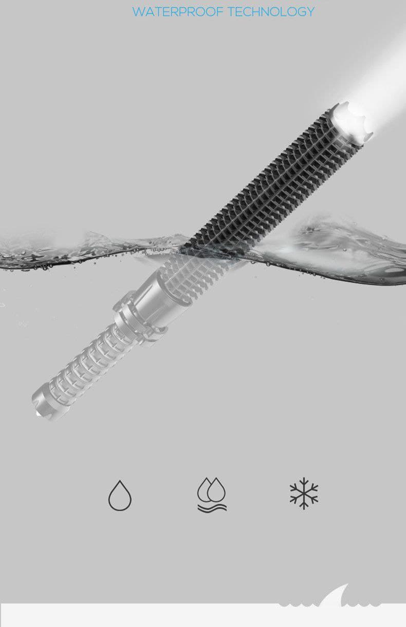 چراغ قوه Smiling Shark کد C100-2 — تصویر ۲