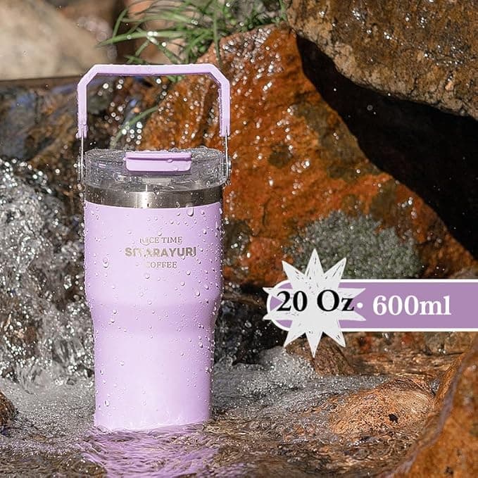 تراول ماگ SITARAYURI ظرفیت 600 میلی لیتر مدل zf-001 — تصویر ۴