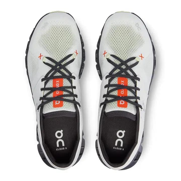 کتانی رانینگ on مدل Cloud X کد WHITE ORANGE — تصویر ۲