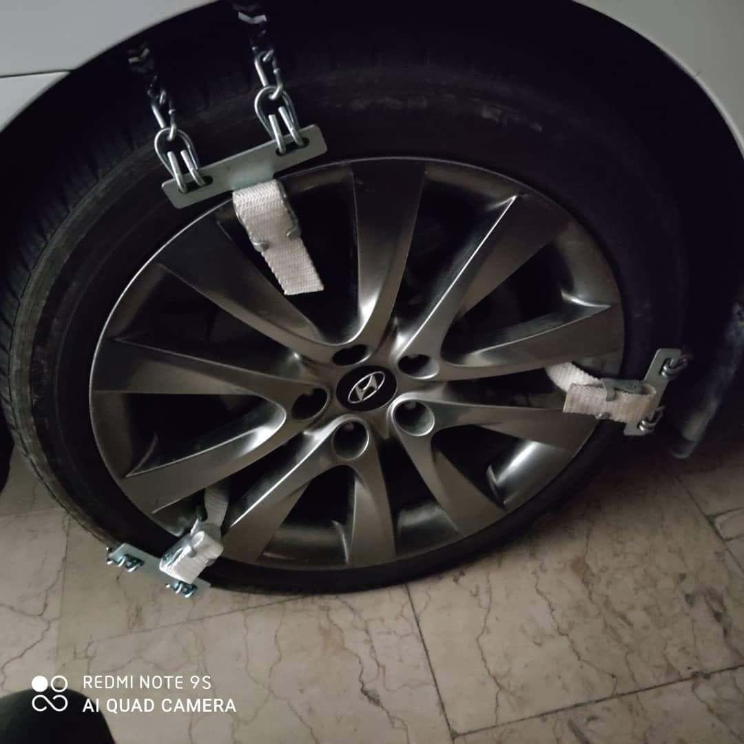 زنجیر چرخ کمربندی فلزی