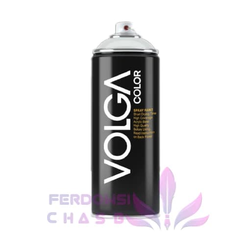 اسپری رنگ خاکی روشن ولگا VOLGA COLOR – RAL 7035 (Light Grey)