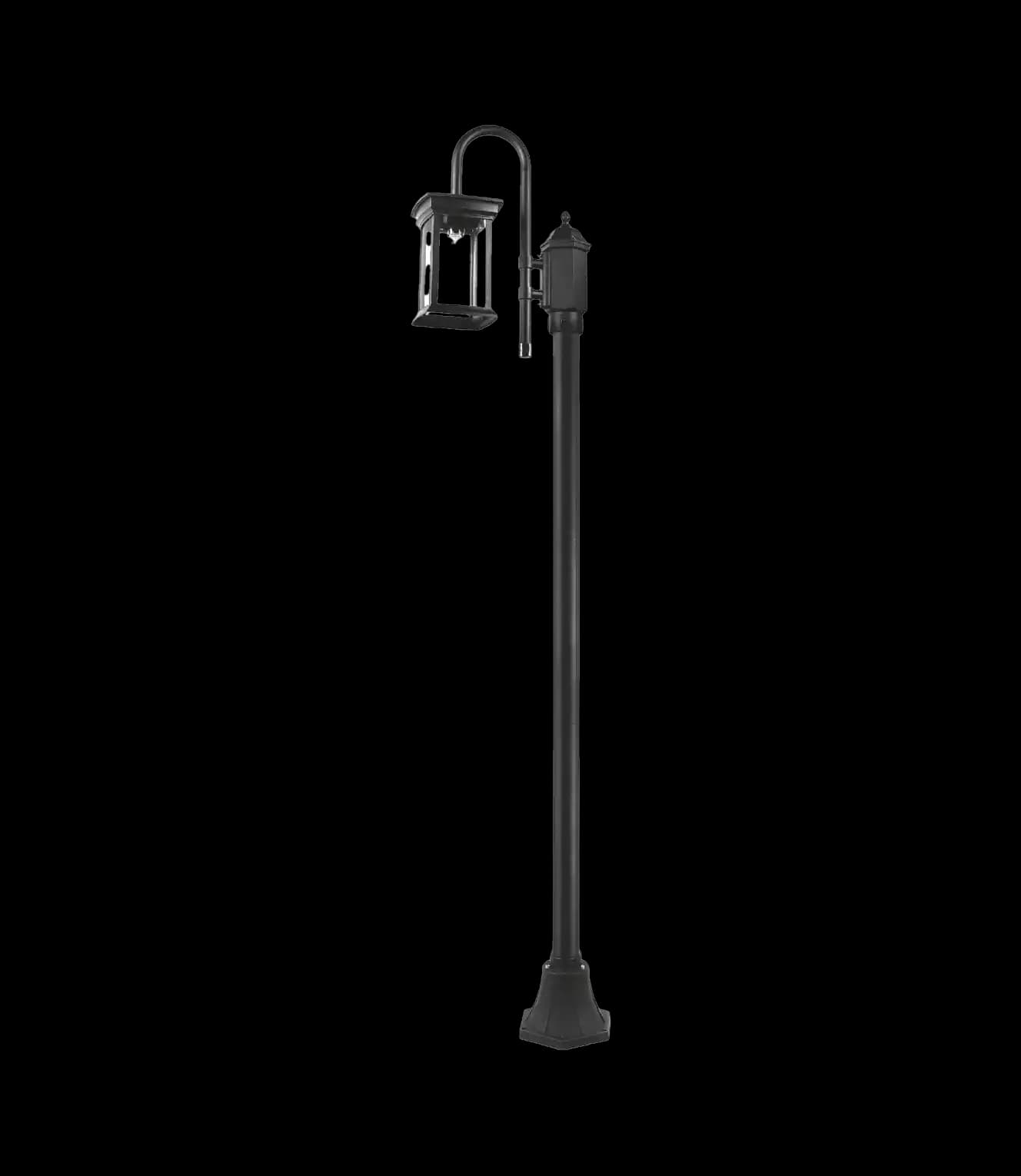 چراغ حیاطی شفاف یکطرفه شعاع SH-1621