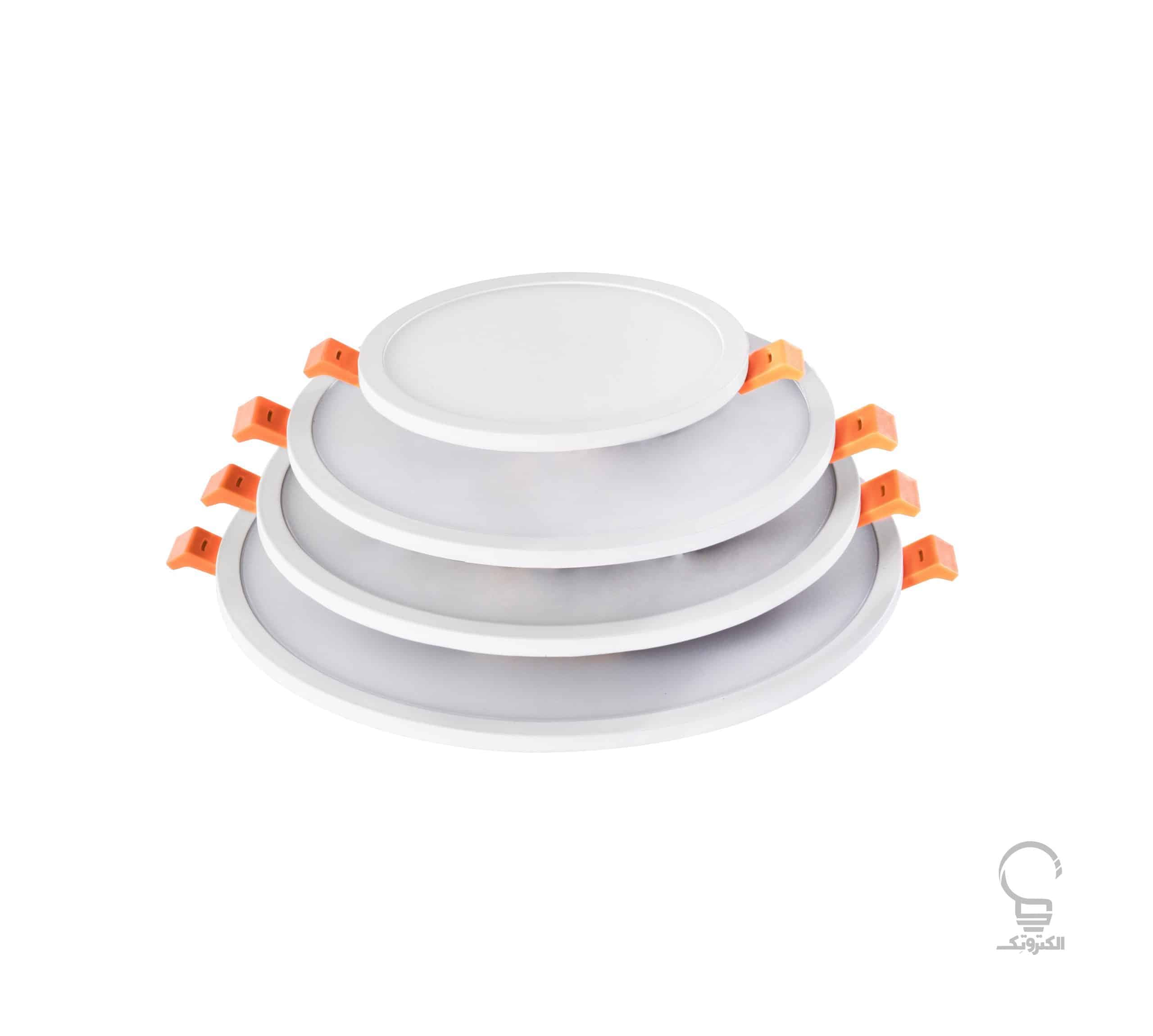پنل LED توکار گرد 26 وات سان لوکس
