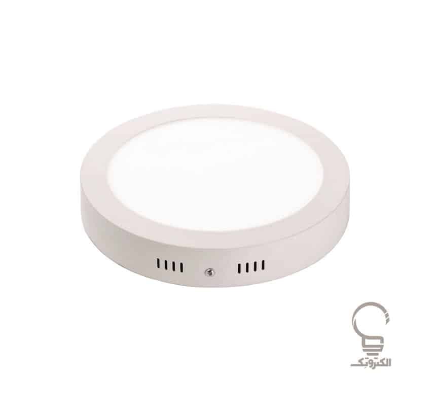 پنل LED روکار گرد 6 وات سان لوکس