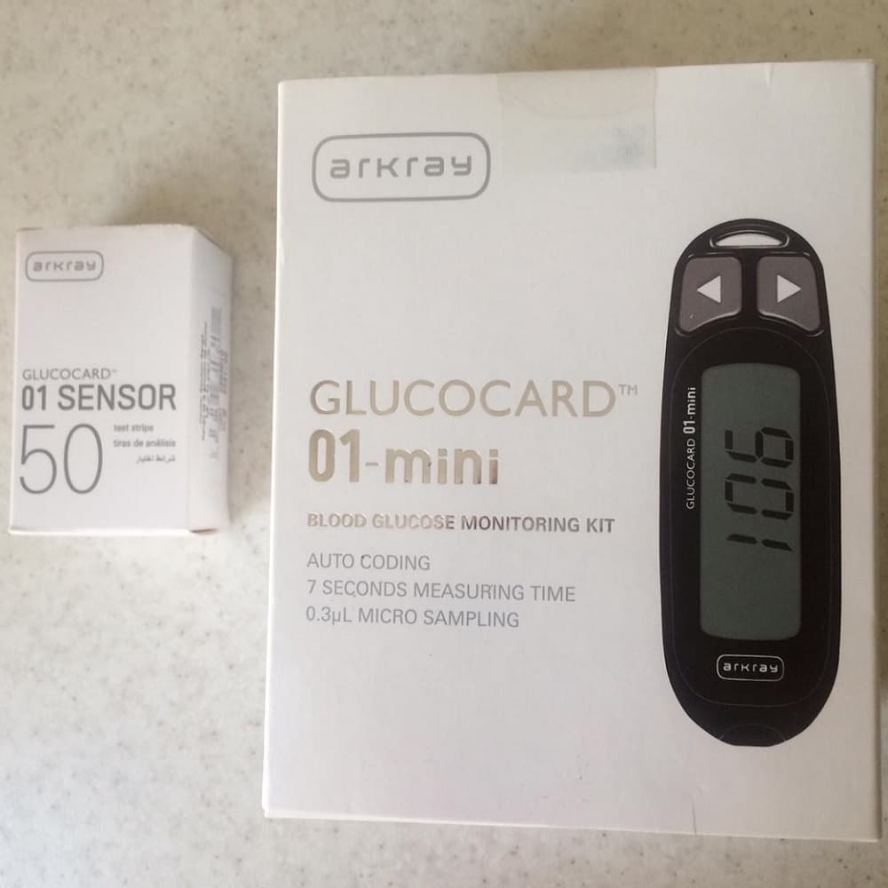 دستگاه تست قند خون آرکری مدل Glucocard — تصویر ۳
