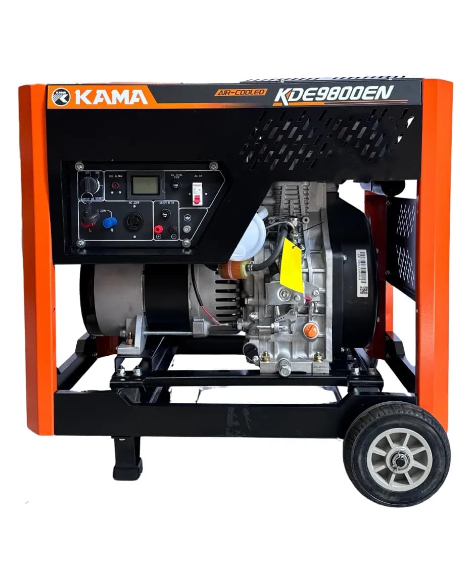 موتور برق دیزلی کاما ۸.۵ کیلووات مدل KDE9800ENID تک فاز و سه فاز