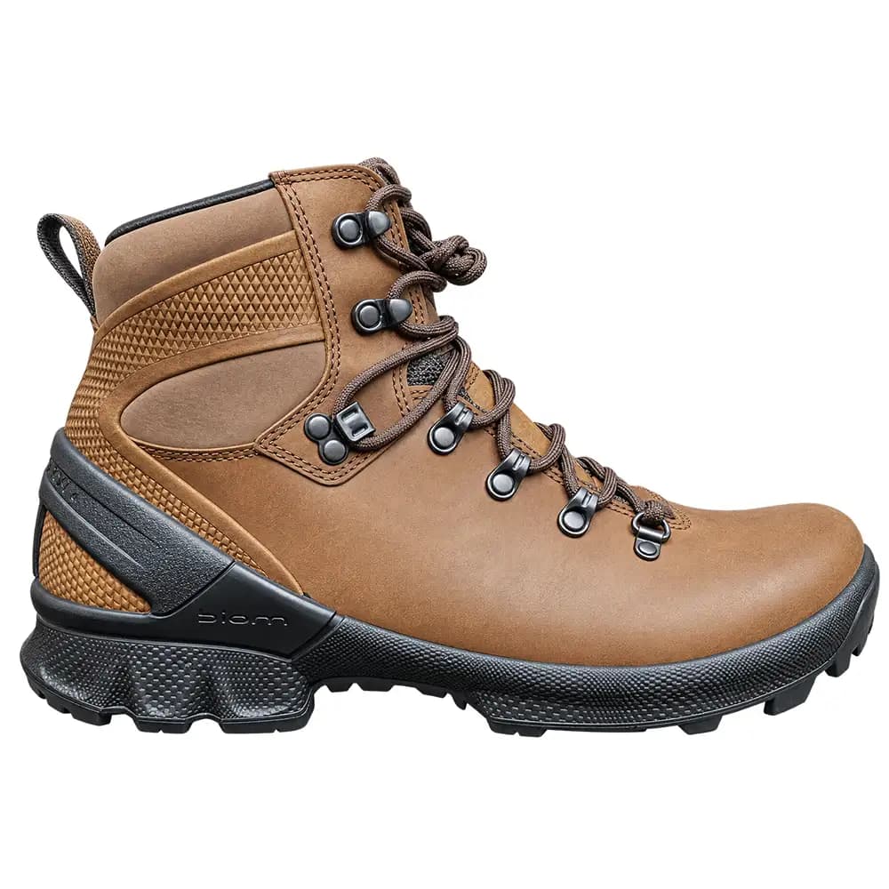 بوت چرمی اکو ECCO BIOM Leather Boot قهوه‌ای