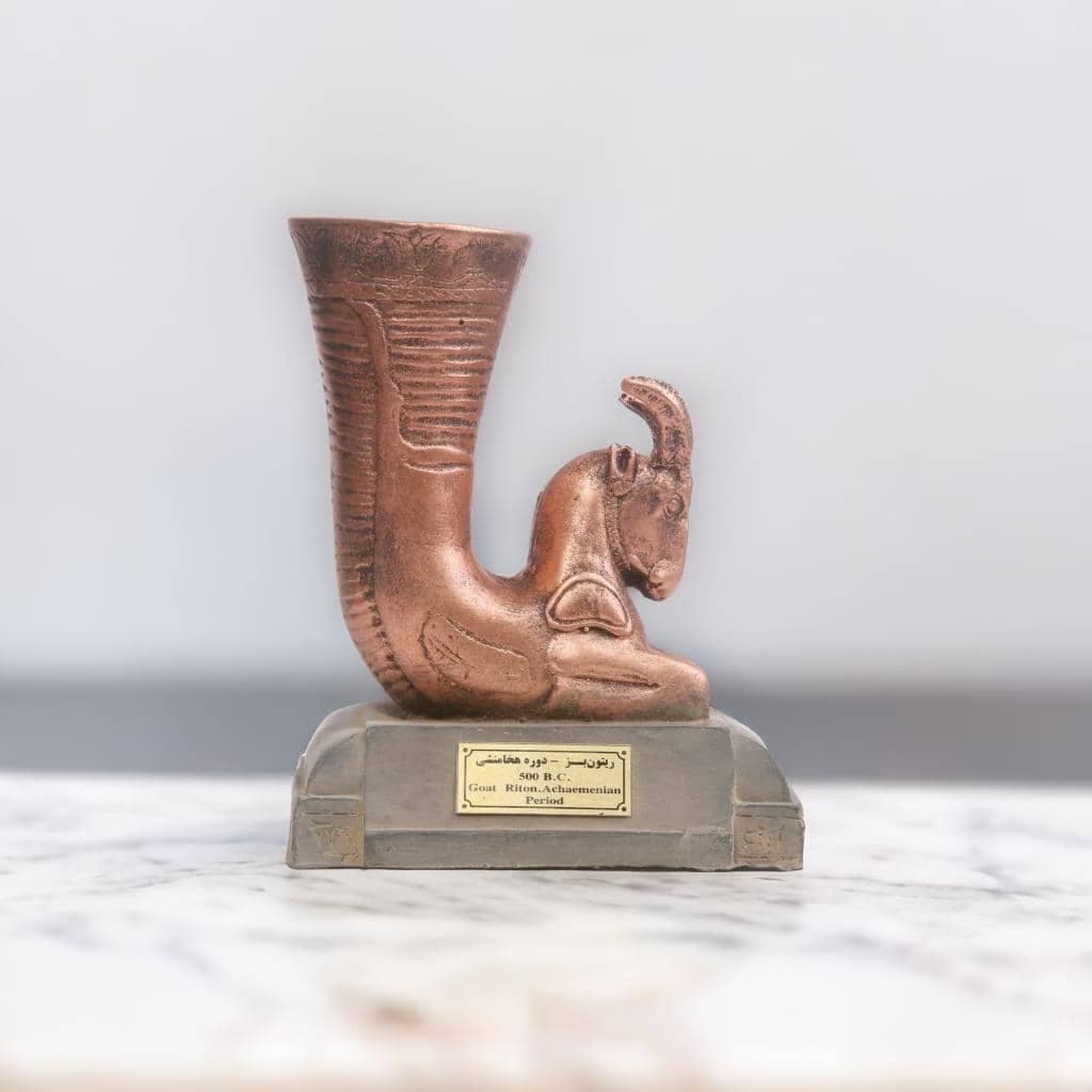 مجسمه ریتون بز کد MO140 سایز متوسط — تصویر ۲