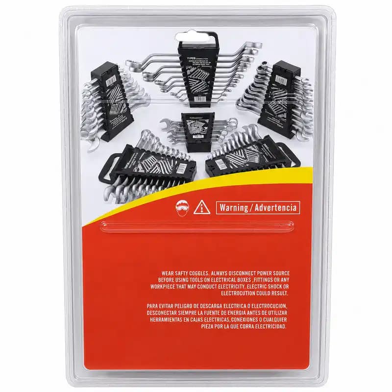 آچار یکسر تخت و یکسر رینگی اچ تی 252 مدل HT GW 707 مجموعه 7 عددی — تصویر ۶