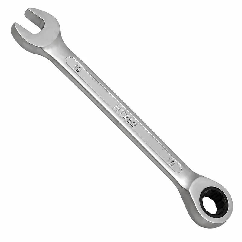 آچار یکسر تخت و یکسر رینگی اچ تی 252 مدل HT GW 707 مجموعه 7 عددی — تصویر ۲