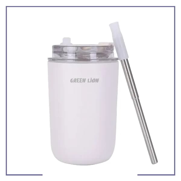 ماگ مسافرتی 280 میلی لیتری گرین لاین GNVATMUG280BK – صورتی — تصویر ۲