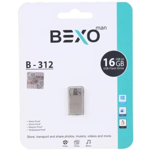 فلش 16 گیگ بکسومن Bexoman B-312 — تصویر ۲