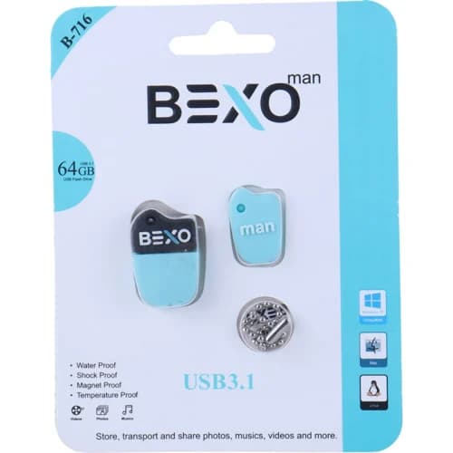 فلش 64 گیگ بکسومن B-716 USB3.1 — تصویر ۴