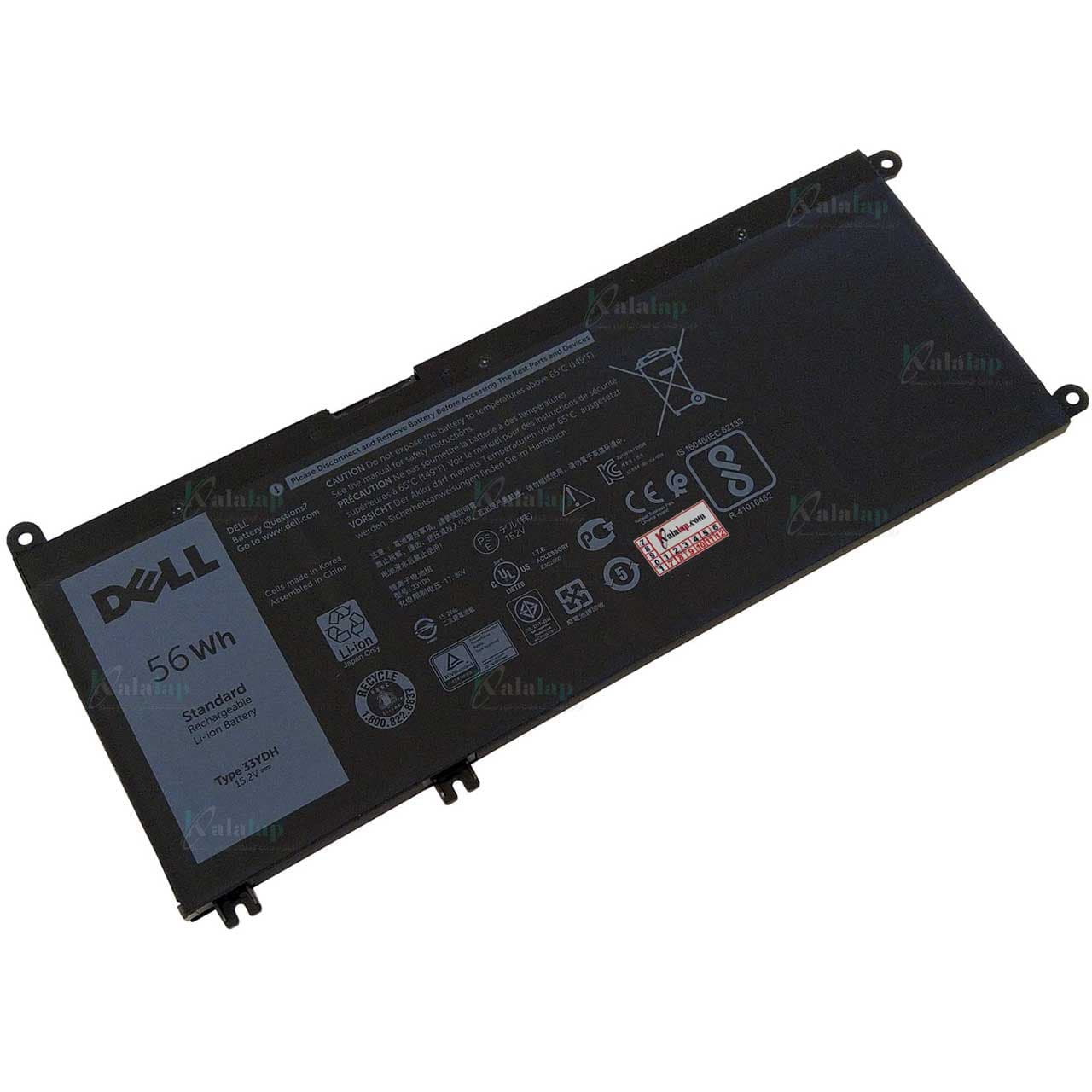 باتری لپ تاپ دل Dell G3 3579 G5 5587 G7 7588 33YDH