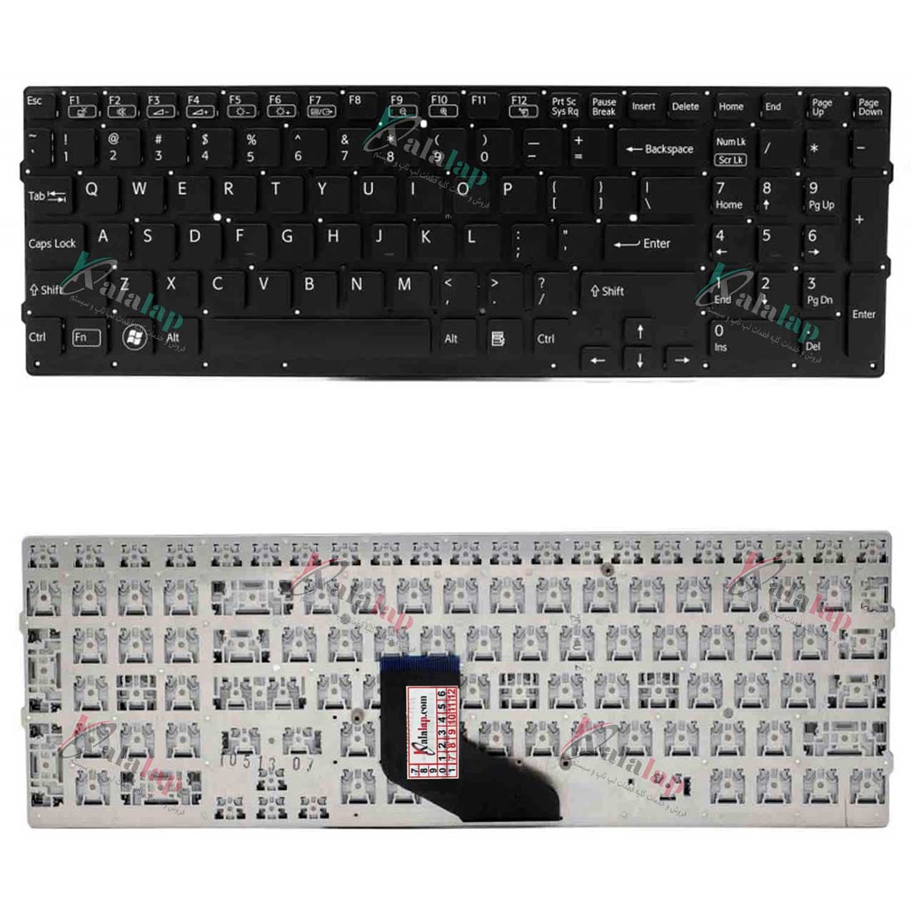 کیبورد لپ تاپ سونی Keyboard Laptop SONY Vaio VPC-F2 Series — تصویر ۳