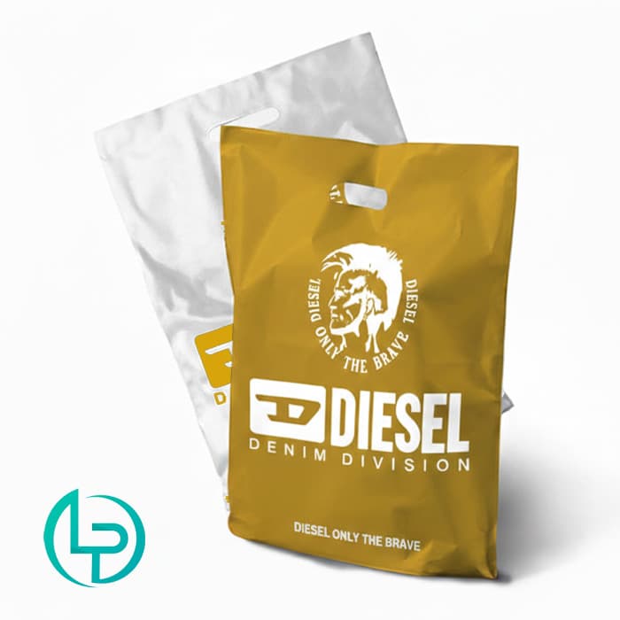 پلاستیک دسته موزی 45×35 سانتیمتر درجه 1 طرح دیزل زرد هر کیلوگرم