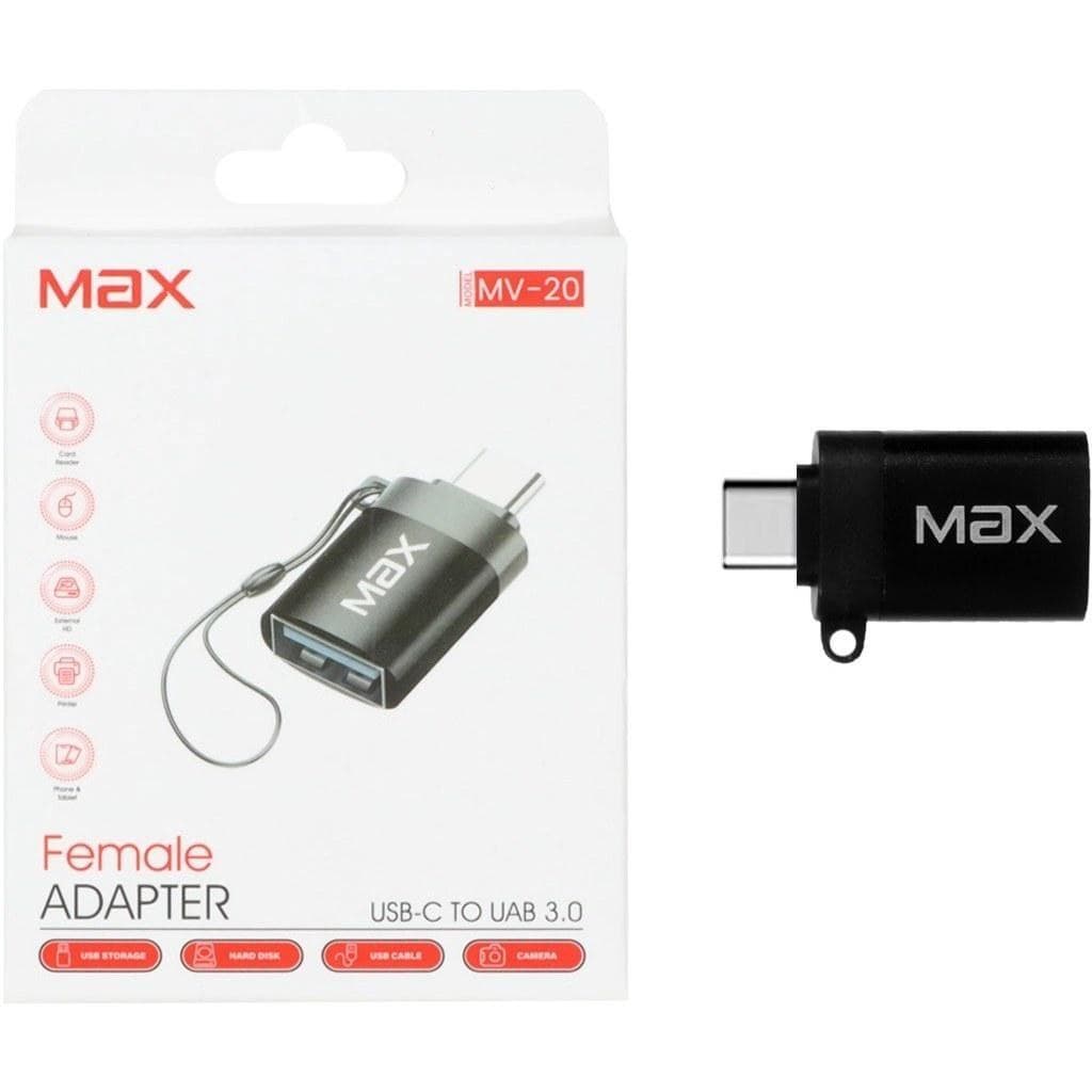 تبدیل OTG تایپ سی MAX V20