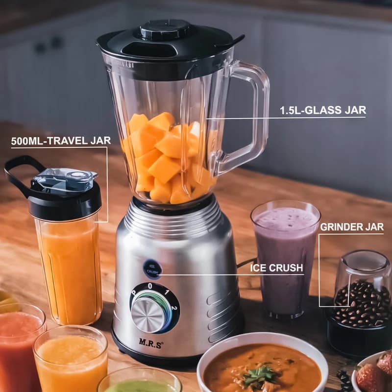 آسیاب مخلوط کن 1.5 لیتری ام آر اس مدل MRS-6004 — تصویر ۳