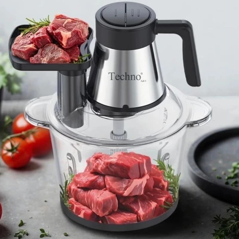 خردکن تکنو مدل Te‑221 توان 500 وات ظرفیت 3 لیتر — تصویر ۴