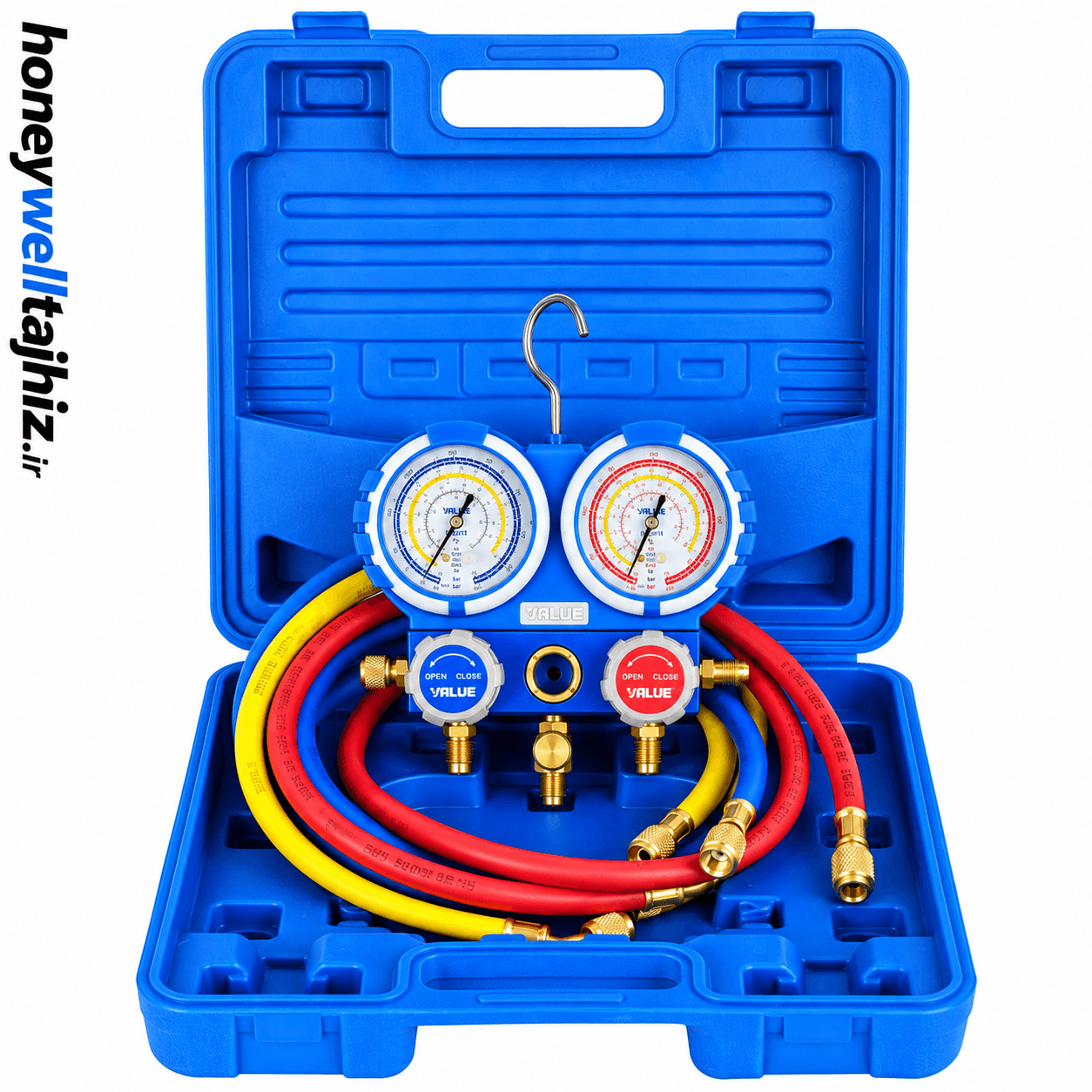منیفولد گیج دوقلو ولئو مدل VMG-2-R410A-B