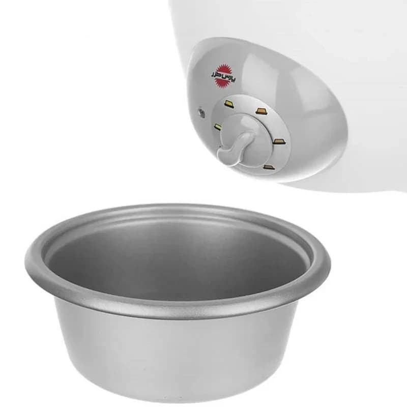 پلوپز کندوج پارس خزر مدل RC-101TSP | پخت آسان و ته‌دیگ دلخواه — تصویر ۵
