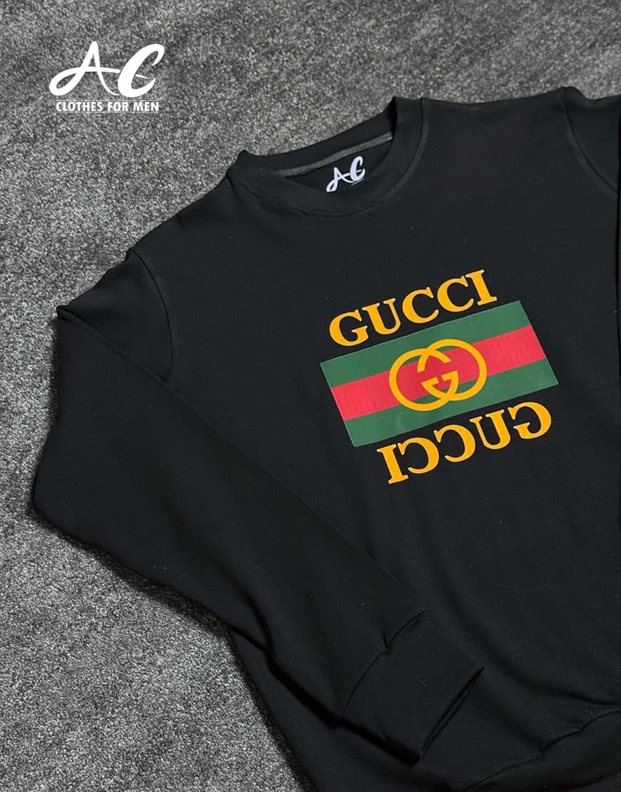 بلوز آستین بلند مردانه یقه گرد گوچی کد GUCCI-AC-4245 — تصویر ۳