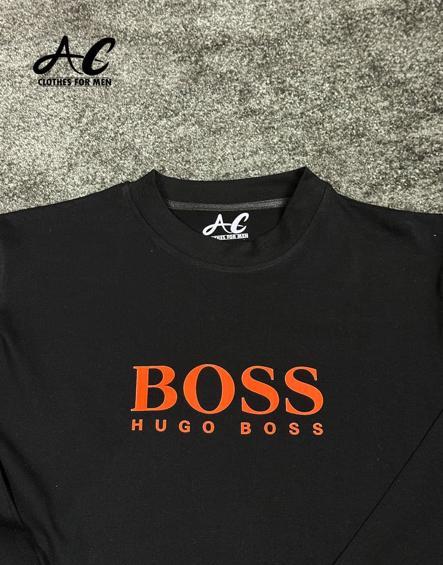 بلوز آستین بلند مردانه یقه گرد هوگو باس کد HUGO BOSS-AC-5545 — تصویر ۴
